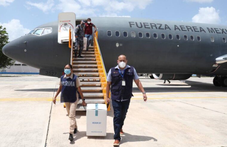 Arriban a Yucatán 36,000 dosis pediátricas para menores de 5 a 11 años