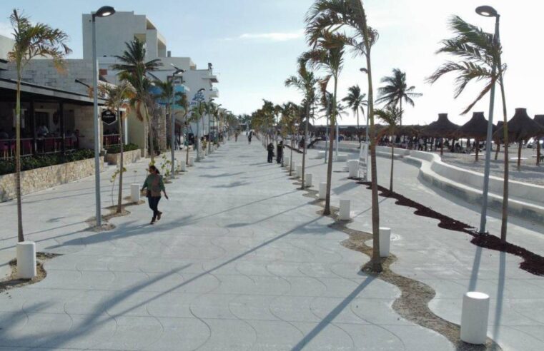 Entrega Mauricio Vila el renovado malecón de Progreso