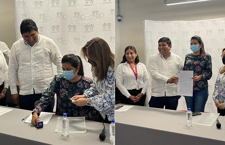Infonavit entrega el primer “Crediterreno” en Yucatán