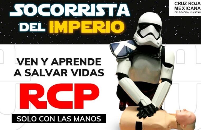 La Cruz Roja te invita a aprender técnica RCP, para que tus manos salven vidas