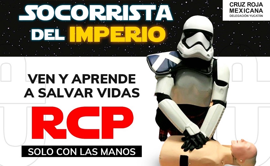 La Cruz Roja te invita a aprender técnica RCP, para que tus manos salven vidas