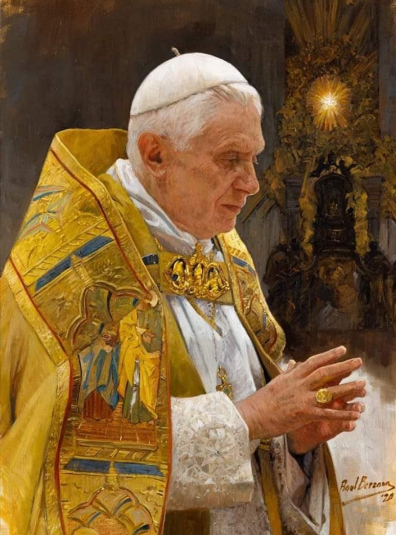 Murió el Papa emérito Benedicto XVI a los 95 años.