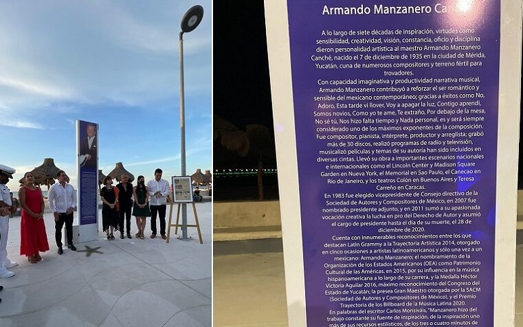 A Zacarías todo le sale mal: devela estela de Armando Manzanero plagada de errores