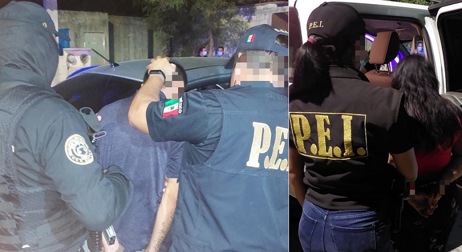 Otra pareja de narquitos denunciada y detenida, ahora en Flamboyanes Progreso