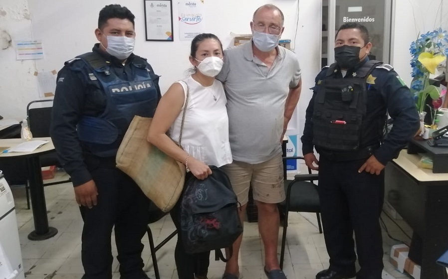 Hallan en el centro de Mérida a un holandés extraviado