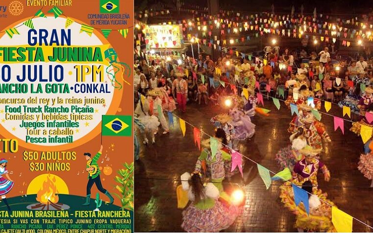 Con fiesta vaquera al estilo Brasil impulsan proyectos sociales en Mérida