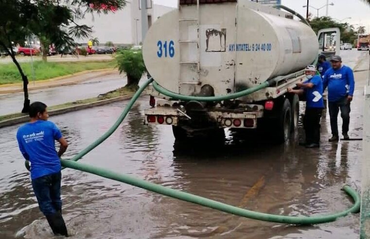 Despliegan amplio operativo para atender reportes por las lluvias