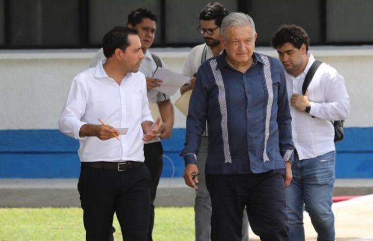 Mauricio Vila y AMLO refrendan el compromiso de trabajar juntos por Yucatán