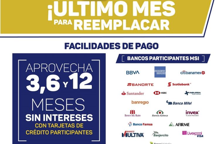 Yucatán: amplían hasta agosto el plazo para el canje de placas