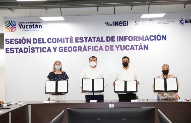El Ayuntamiento participa en el  comité de Información, Estadística y Geográfica de Yucatán