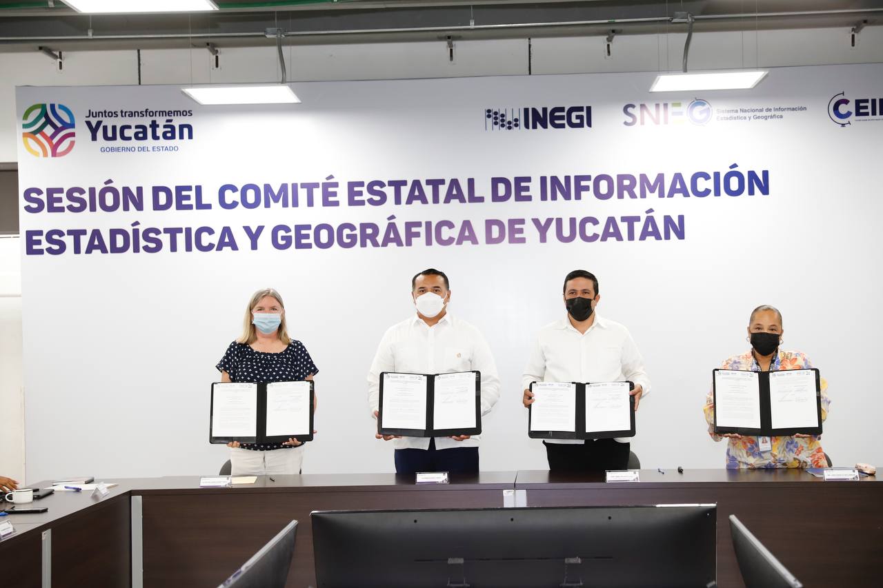 El Ayuntamiento participa en el  comité de Información, Estadística y Geográfica de Yucatán