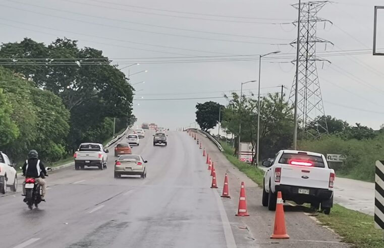 El lunes habrá cierre parcial al tránsito vehicular en el Periférico con 50 sur