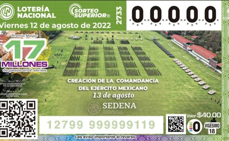 Para Mérida el Premio Mayor de la Lotería Nacional