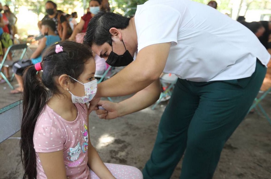 Del 2 al vacunarán a niños de 5 a 11 años en 18 municipios de Yucatán