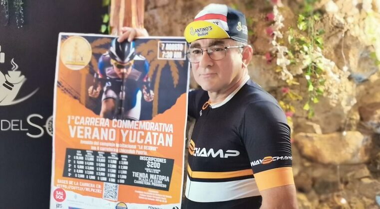 Todo listo para la carrera ciclista Verano.Yucatán 2022, este domingo
