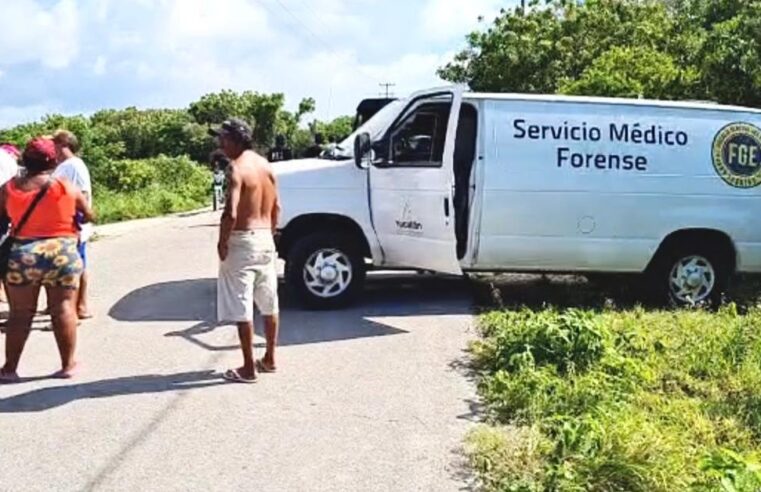 Hallan muerto y quemado a un joven en un puerto yucateco