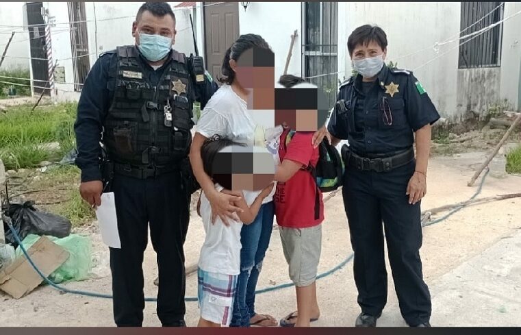 Dos niños de ocho y cuatro años huyen de su casa en Ciudad Caucel