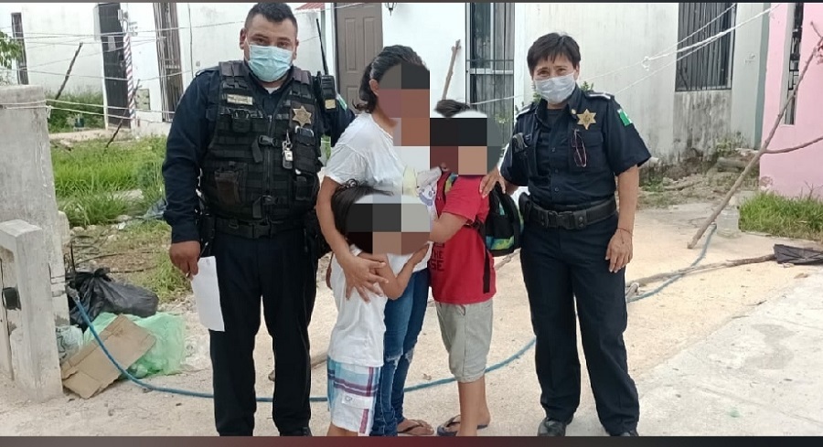 Dos niños de ocho y cuatro años huyen de su casa en Ciudad Caucel