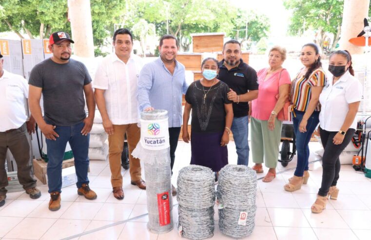 Gobierno del Estado continúa fortaleciendo la actividad agropecuaria en Yucatán