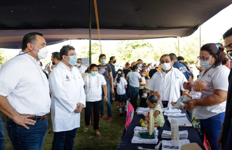 Acercan los servicios médicos especializados a comisarías del Mérida