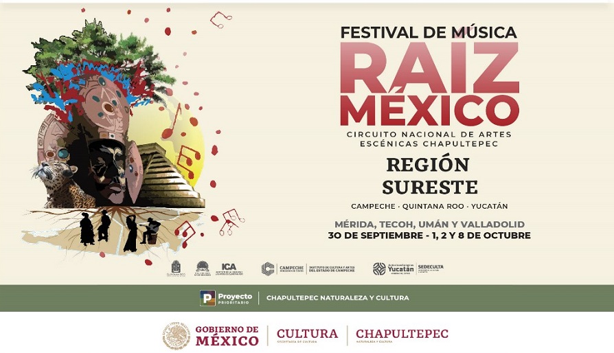 Artistas de Yucatán, Quintana Roo y Campeche preparan espectáculos gratuitos