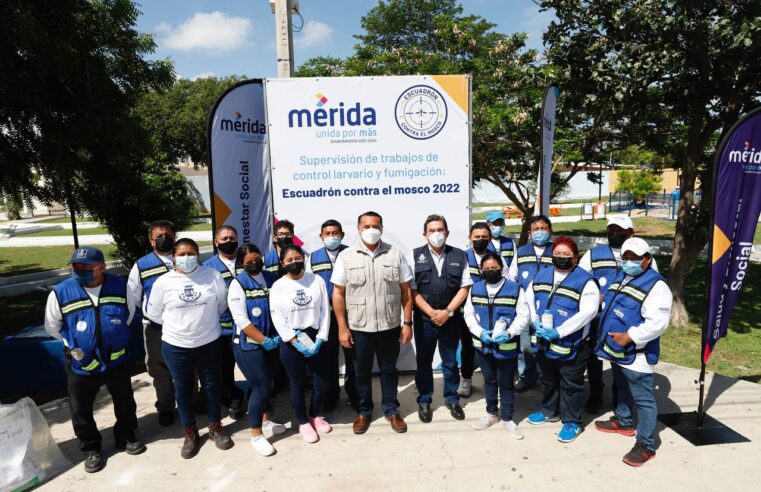 Renán Barrera promete fumigar para combatir a la plaga de mosquitos en la ciudaf