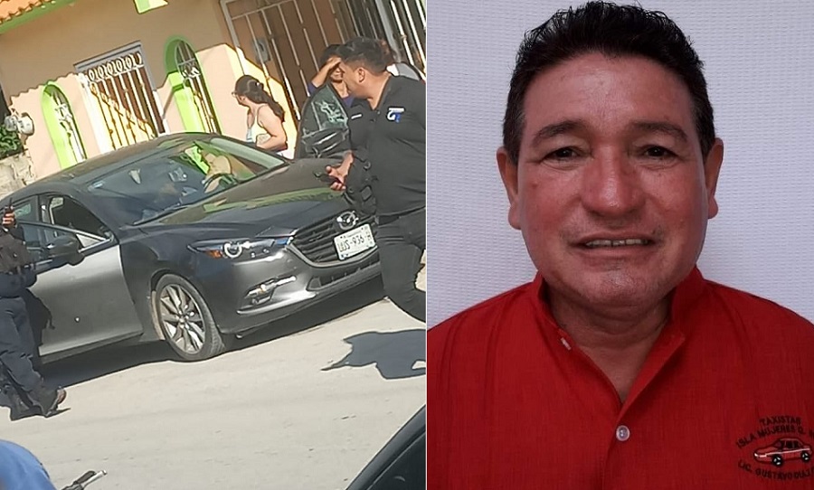 Sicarios ejecutan en Cancún a dirigente de los taxistas de Isla Mujeres