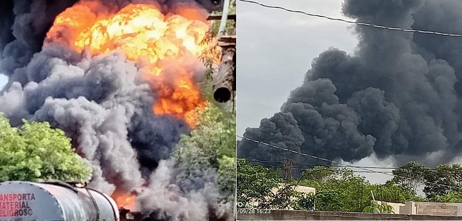 Explota bodega de combustible en Umán; sería un depósito de «huachicol»