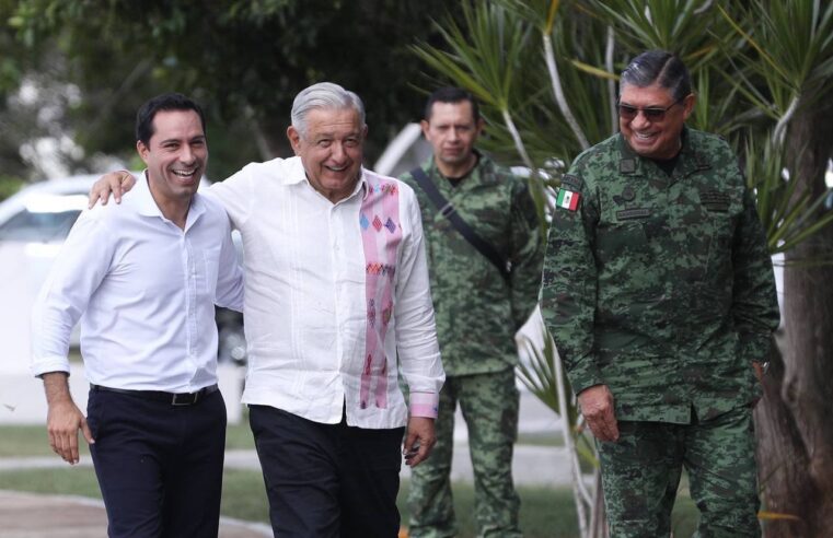 Mauricio Vila y López  Obrador refrendan colaboración para el desarrollo de Yucatán 