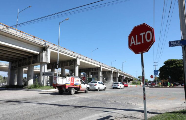Anuncian cambios de sentido en tres cruces del Periférico de Mérida