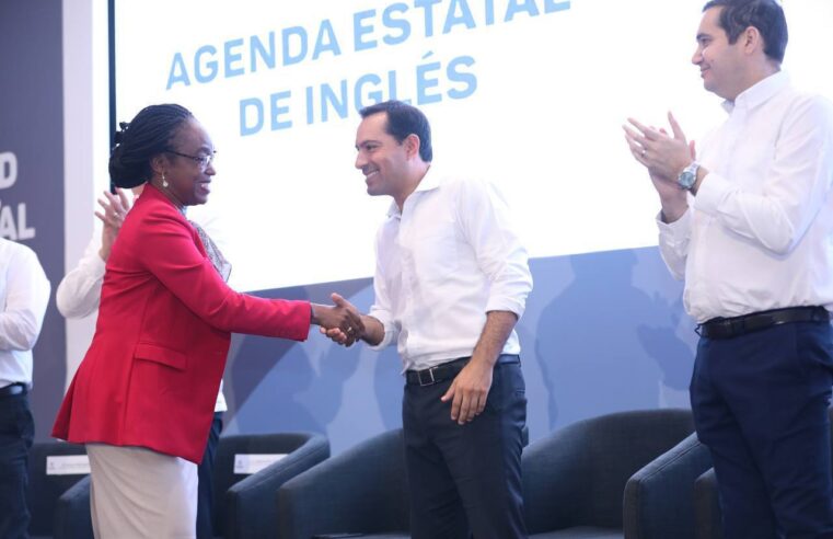 Presenta Mauricio Vila la Agenda Estatal de Inglés 