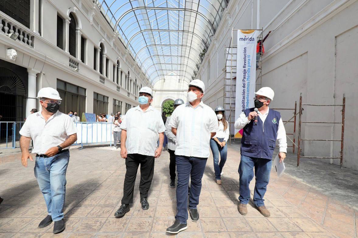 Van por la recuperación arquitectónica de las fachadas del centro histórico de Mérida