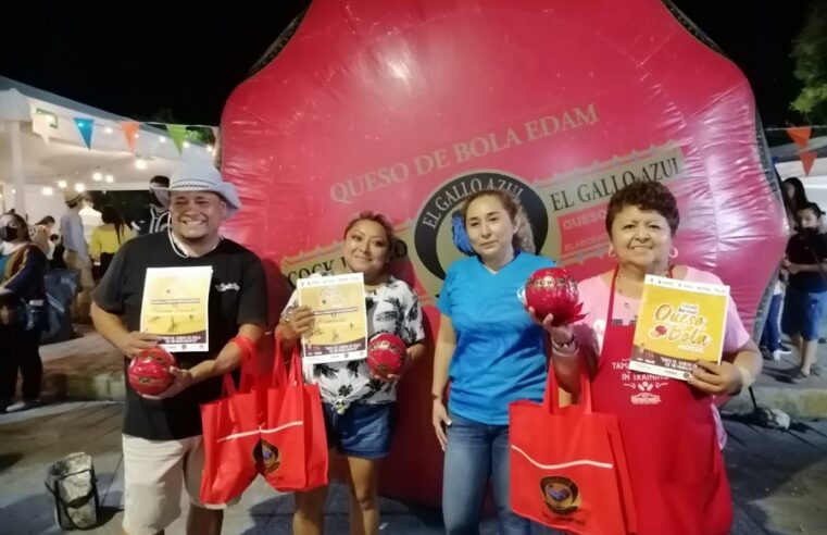 Triunfa el Festival del Queso de Bola en Motul