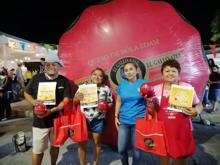 Triunfa el Festival del Queso de Bola en Motul