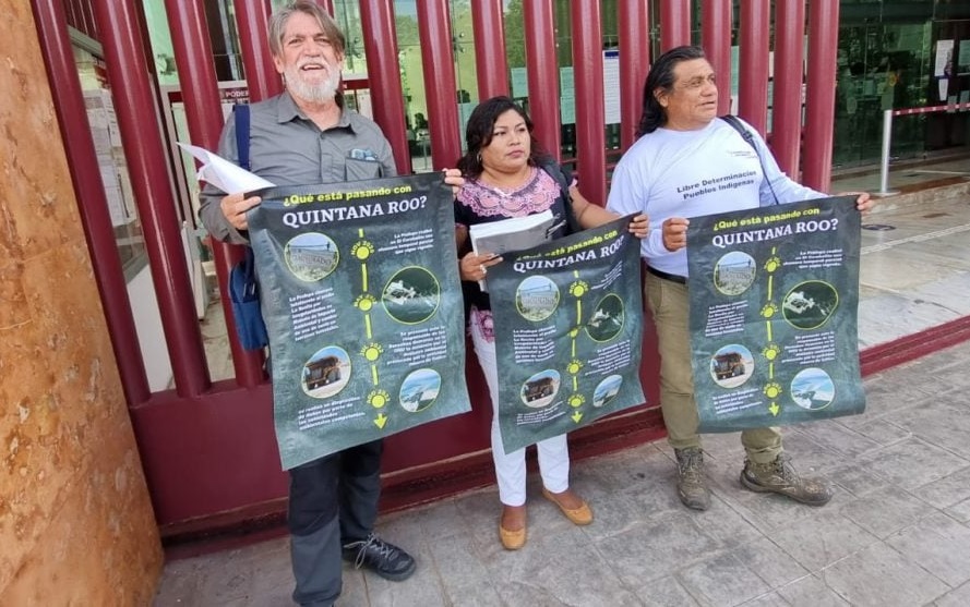 Comunidades mayas presentan demanda colectiva contra Calica, en Quintana Roo