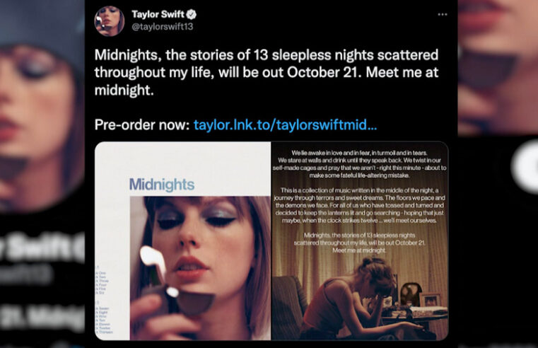 Taylor Swift estrena su nuevo disco «Midnights»: ya es el más aclamado del año