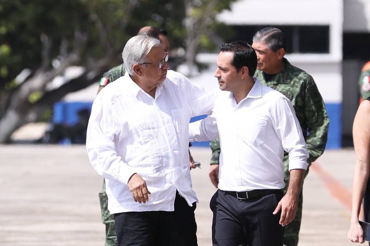 Mauricio Vila y  López Obrador acuerdan mantener coordinación y colaboración