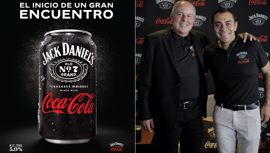 Presentan en México el coctel de Jack Daniel’ s y Coca-Cola listo para beber