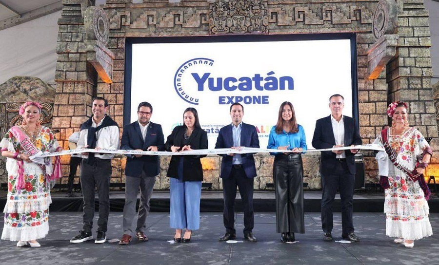 Mauricio Vila inaugura Yucatán Expone en Zapopan, Jalisco