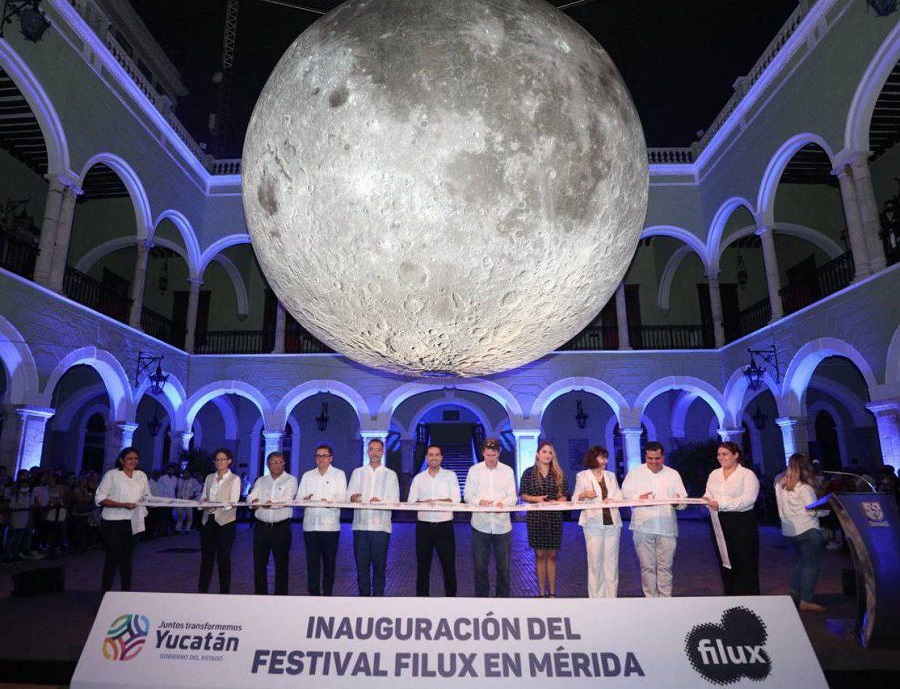 Mauricio Vila inaugura el Festival Internacional de las Luces (Filux) 2022