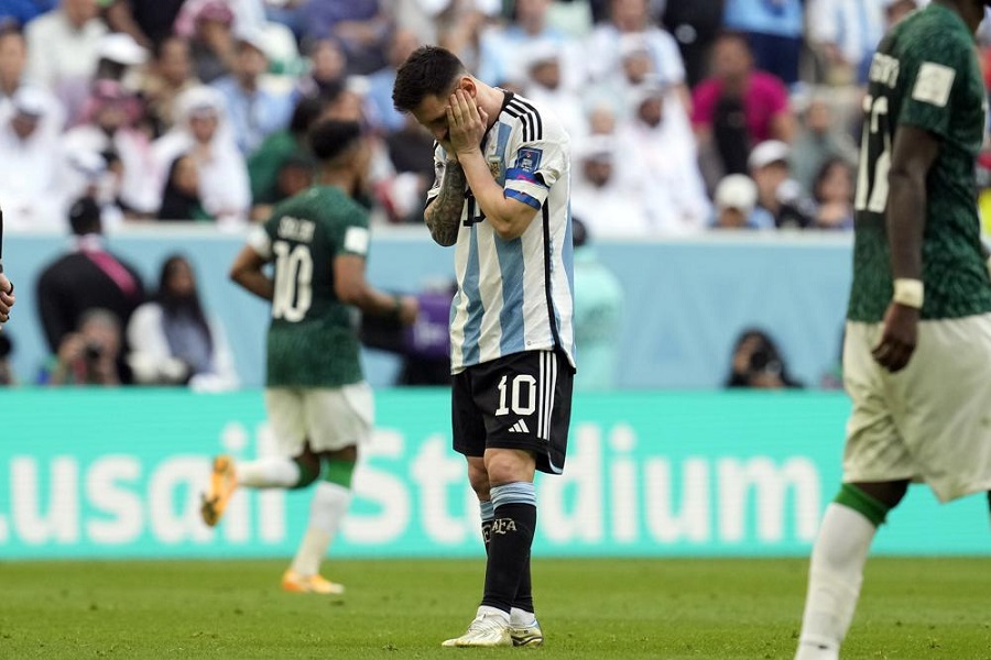 Argentina y Messi comen chorizo ante Arabia Saudita en Qatar 2022