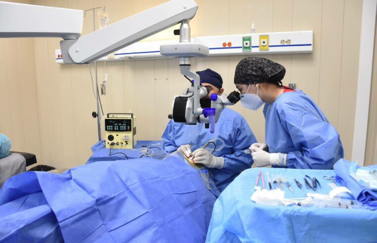 Gobierno del Estado realiza exitosa jornada de cirugías  de cataratas en el sur del estado