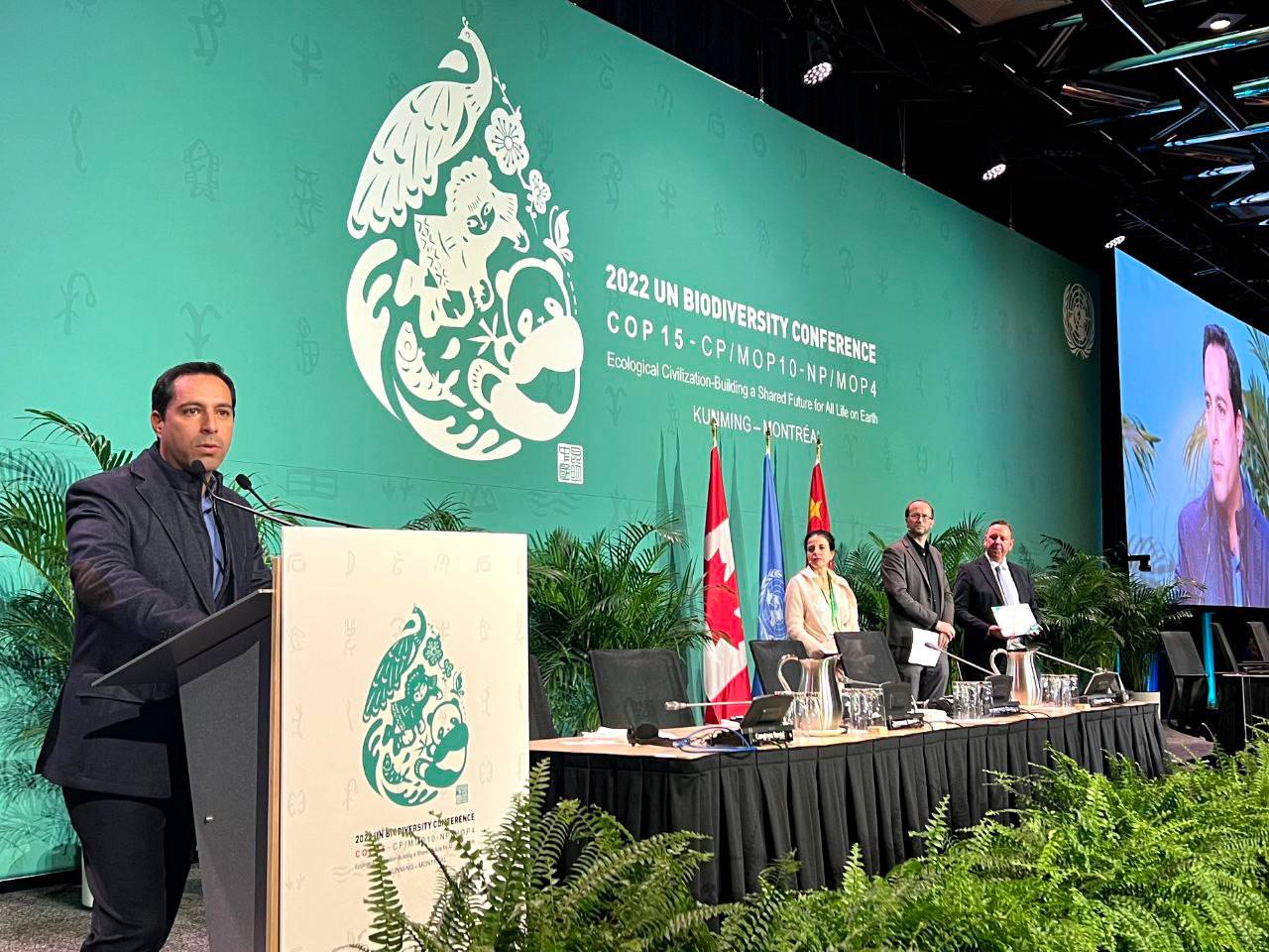 Expone Vila en Canadá las acciones en Yucatán para proteger al medio ambiente