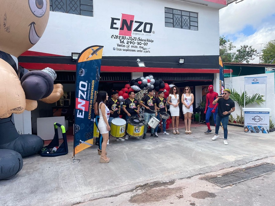 Enzo Suspension Center celebra nueve años en Chuburná de Hidalgo