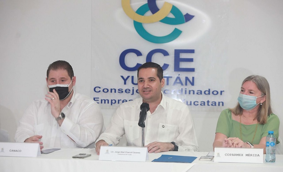 El Consejo Coordinador Empresarial pide a senadores por Yucatán que salven al INE