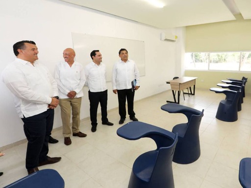 Inaugura Vila nuevo edificio de la Facultad de Contaduría y Administración de la UADY