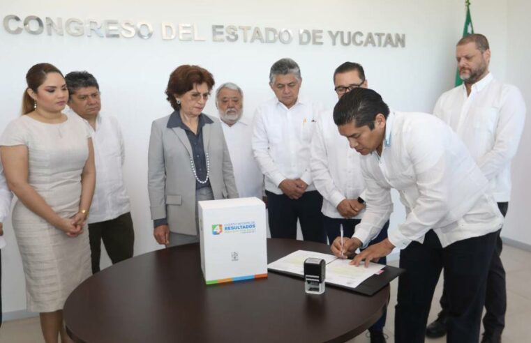 Mauricio Vila envía al Congreso del Estado su cuarto informe de gobierno