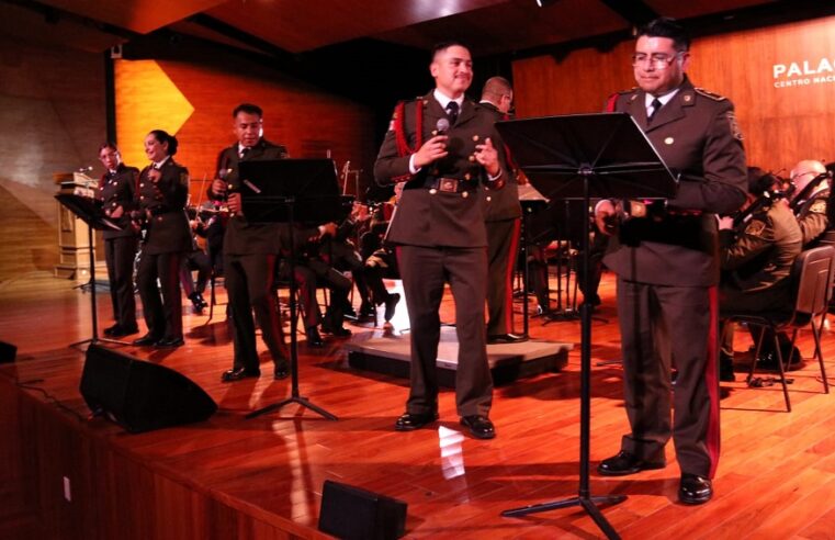 Gallardía y talento, en el concierto de la Sedena en el Palacio de la Música en Mérida