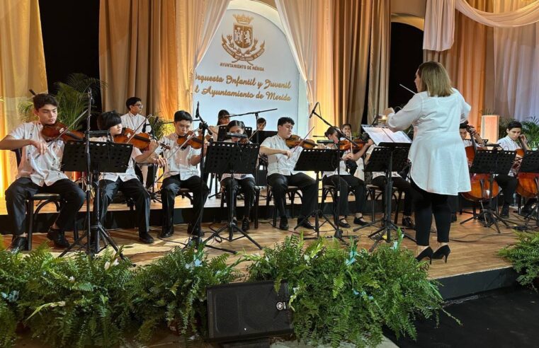 Debuta la orquesta infantil y juvenil del Ayuntamiento de Mérida