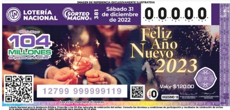 Mérida despide el 2022 con el segundo lugar de la Lotería Nacional